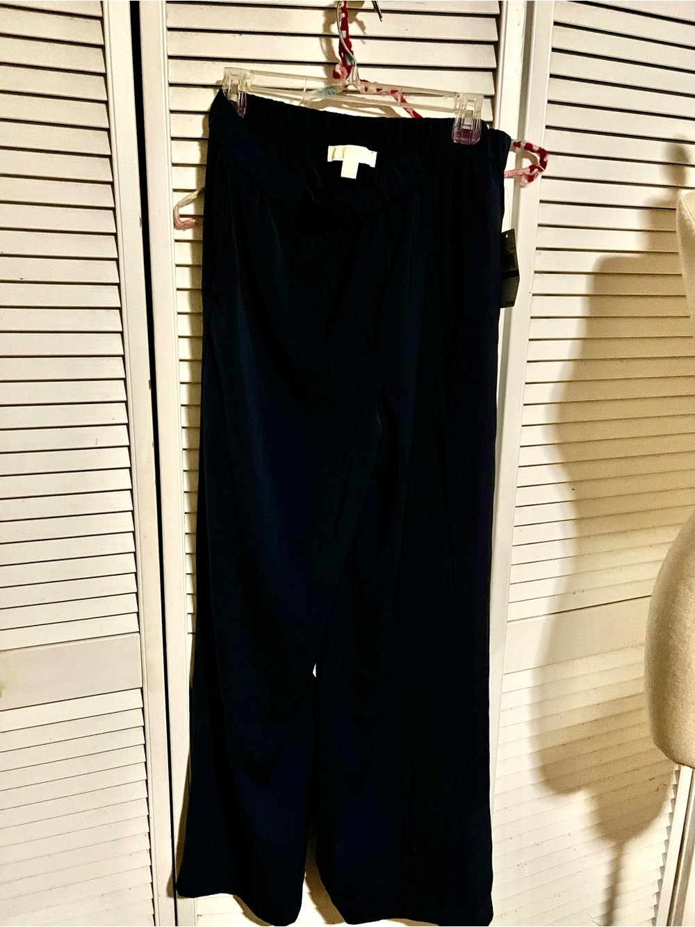 MICHAEL Michael Kors Black Wide-Leg Pull-On Pants